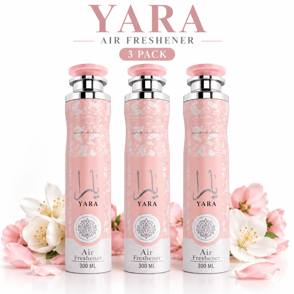 Lattafa Yara Air Freshener 3 Pack 300ml Each