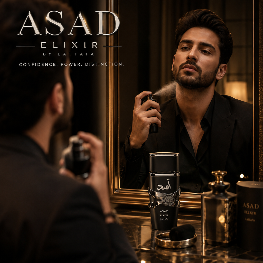 🔥 Lattafa Asad Elixir 100ml Eau de Parfum | Bold, Warm &amp; Spicy Men’s Fragrance 🖤✨