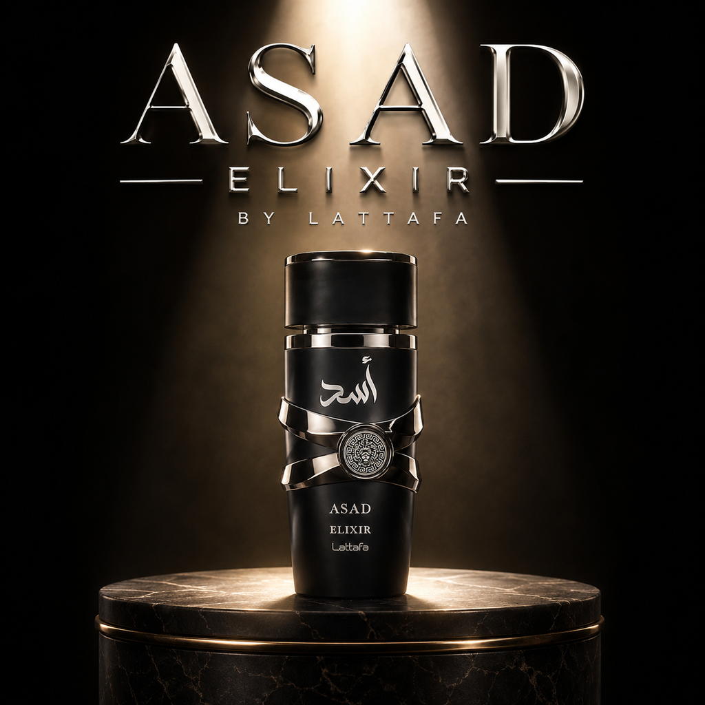 🔥 Lattafa Asad Elixir 100ml Eau de Parfum | Bold, Warm &amp; Spicy Men’s Fragrance 🖤✨