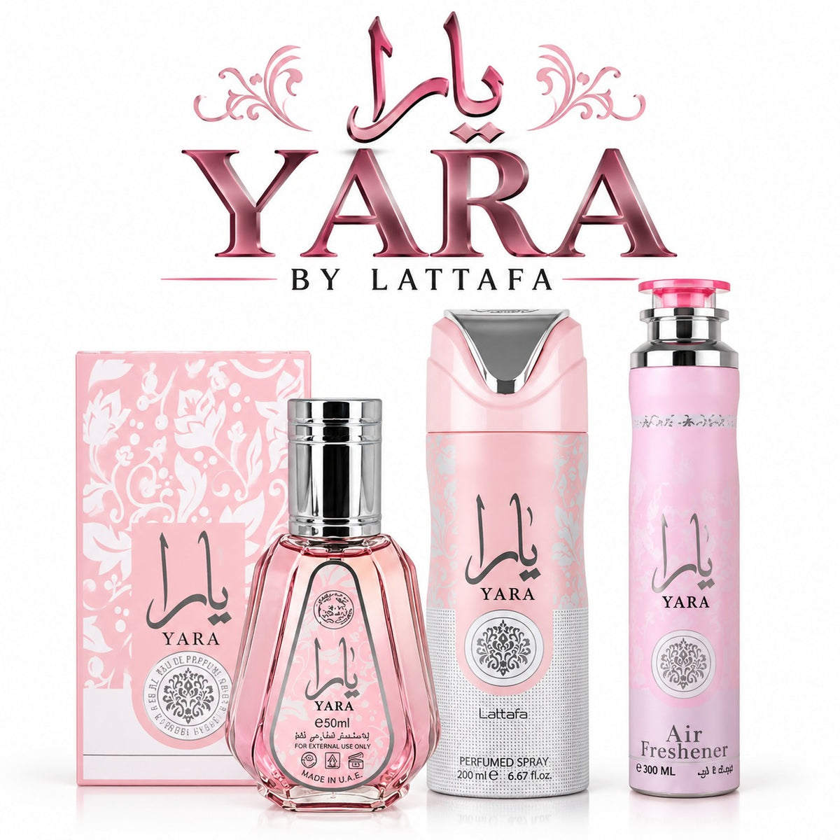 🌸 Yara by Lattafa 3-Piece Bundle 🌸