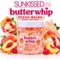 Sunkissed Butter Whip Peach Melba Body Butter 200g – Sweet Peach & Raspberry Scented Body Butter