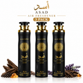 Lattafa Asad Air Freshener 3 Pack 300ml Each – Spicy, Woody & Warm Home Fragrance